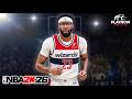 Anthony Davis WIZARDS DEBUT in NBA 2K26 Play Now Online