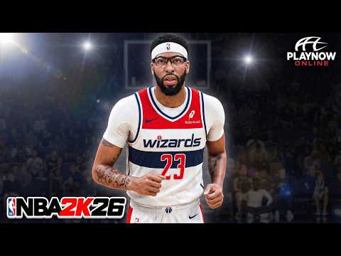 Anthony Davis WIZARDS DEBUT in NBA 2K26 Play Now Online