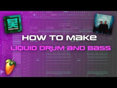 How to make atmospheric Liquid dnb like Goddard and telomic - FL studio 21 (dnb tutorial)