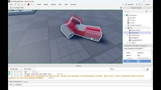 Active Ragdoll test in Roblox Studio