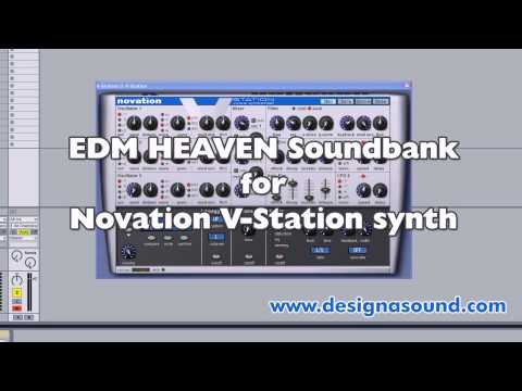 Novation V-Station EDM Heaven Soundbank