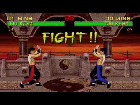 Mortal Kombat II - Liu Kang vs. Liu Kang 3