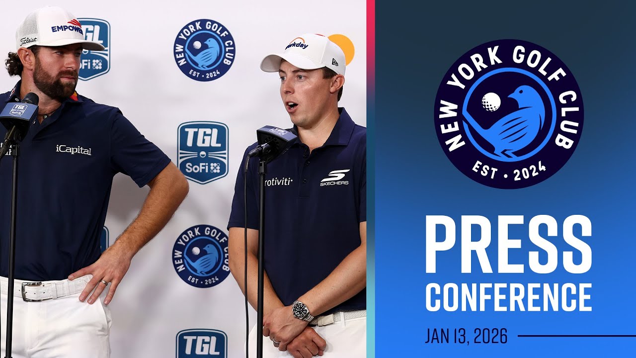 Пресс-конференция после матча в гольф-клубе New York Golf Club | 13 января 2026 г. против Jupiter...
