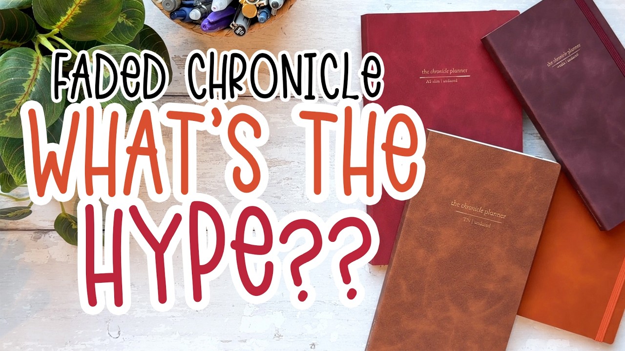 The Planner People Can’t Stop Talking About | Faded Chronicle