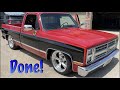 New square body build part 11 final assembly of our 86 c10 project