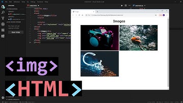 Learn HTML Image basics in minutes! - HTML Tutorial 004 - Images