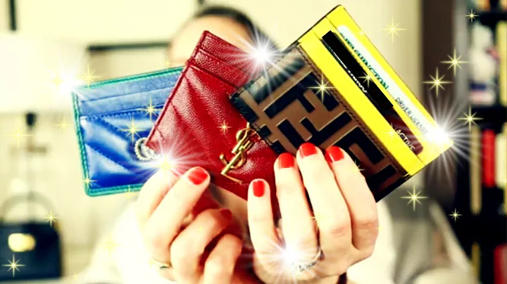 MY LUXURY CARD HOLDER COLLECTION AND COMPARISON - FENDI, GUCCI, YSL, LV