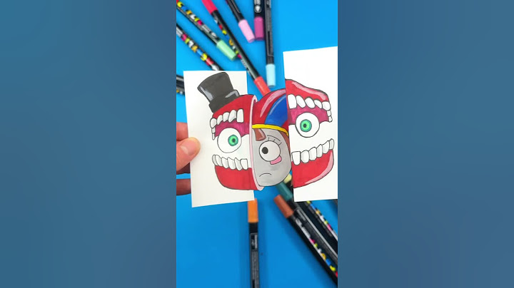 Cool Craft with Caine & Pomni by Digital Circus ❌ #theamazingdigitalcircus #pomni #caine #tadc #diy