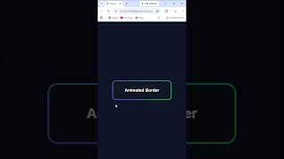 Create This Animated Gradient Border with CSS ✨#webdevelopment #coding #css #html