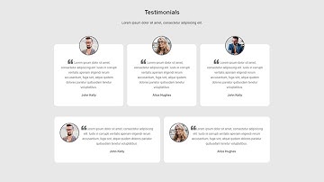 How To Make Testimonial Section On Website Using HTML & CSS