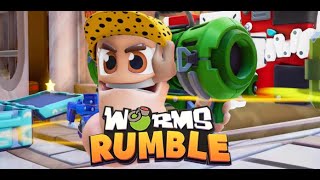 WORMS RUMBLE OPEN BETA FREE ON STEAM GAMEPLAY ( no commentary )