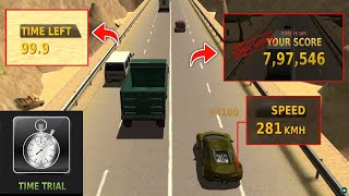 Traffic Racer - Time Trial 7,97,546 Score World Record With Bugatti Veyron 16.4 | Official Gameplay  screenshot 5