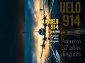EL ENIGMA DEL VUELO 914: Despegó en 1955 y aterrizó 37 años después ✈️ #terrorymisterio #casoreal