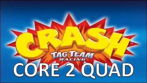 Crash Tag Team Racing - Dolphin 5.0-3973 / Core 2 Quad Q8400