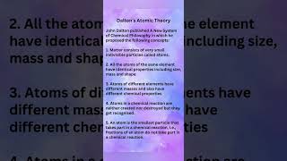 Dalton's Atomic Theory #daltonsatomictheory #daltons #class11 #class12 #science #physics #matter