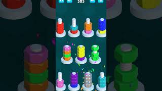 #nutsort hard level 385 challenge complete #games #howtocompletelevel20
