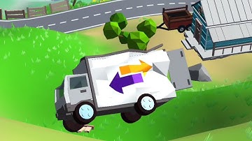 Crash Delivery! Destruction & smashing flying car! - Android Gameplay Jump From Hill #5