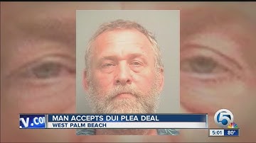 Man accepts DUI plea deal