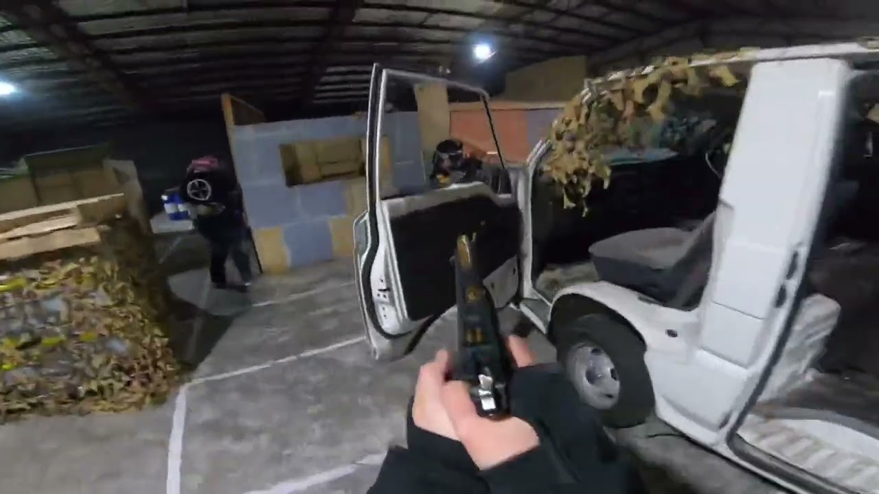 CQB game at Hardcore Blasters