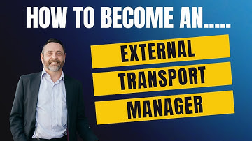 How to become an External Transport Manager