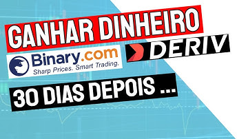 ✅ É POSSÍVEL GANHAR DINHEIRO NA BINARY DERIV EM 2022? MEUS RESULTADOS 30 DIAS DEPOIS
