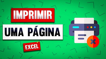Como IMPRIMIR uma PÁGINA no EXCEL Office 365 (Configurar Impressão no Excel)
