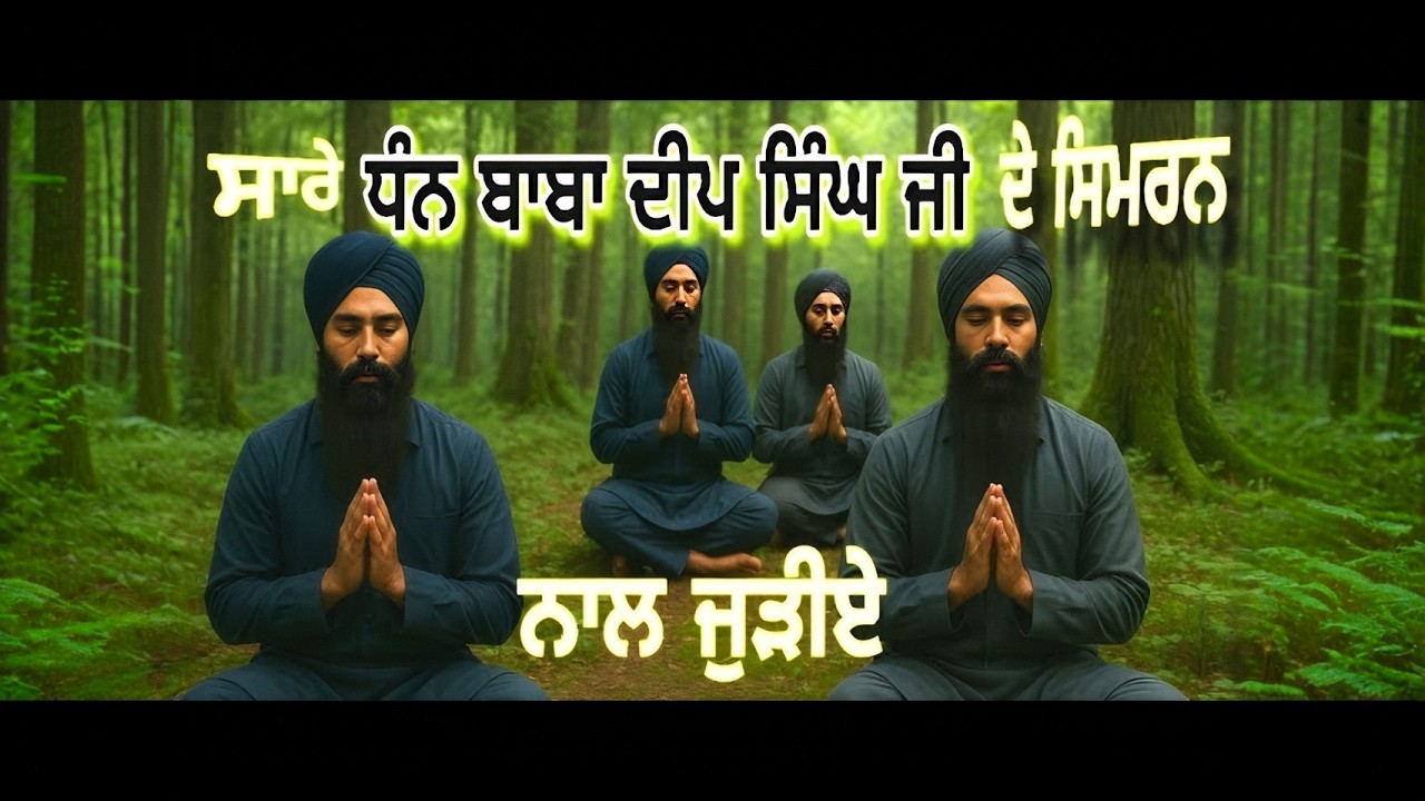 ਧੰਨ ਬਾਬਾ ਦੀਪ ਸਿੰਘ ਜੀ ਦੇ ਅੱਗੇ ਅਰਦਾਸ|Simran|GurbaniNonstop🌼Live🌼Meditation|Waheguru@gurbanikhoj6811