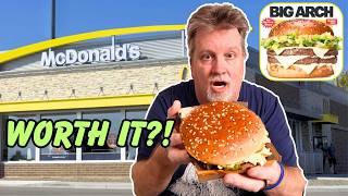 McDonald’s NEW Big Arch Burger Review | Better Than a Big Mac