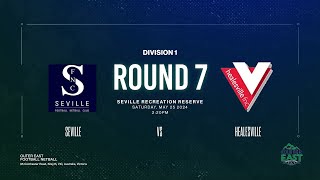 R7 Div 1 Snrs Seville vs Healesville 25-05-2024