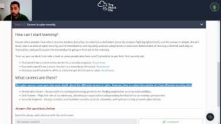 Tryhackme - Intro to Offensive Security (room) - Task 3 - Careers in cyber security Wealth