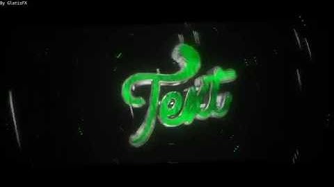 FREE AWESOME CHILL GREEN INTRO TEMPLATE! (Blender Only) #164