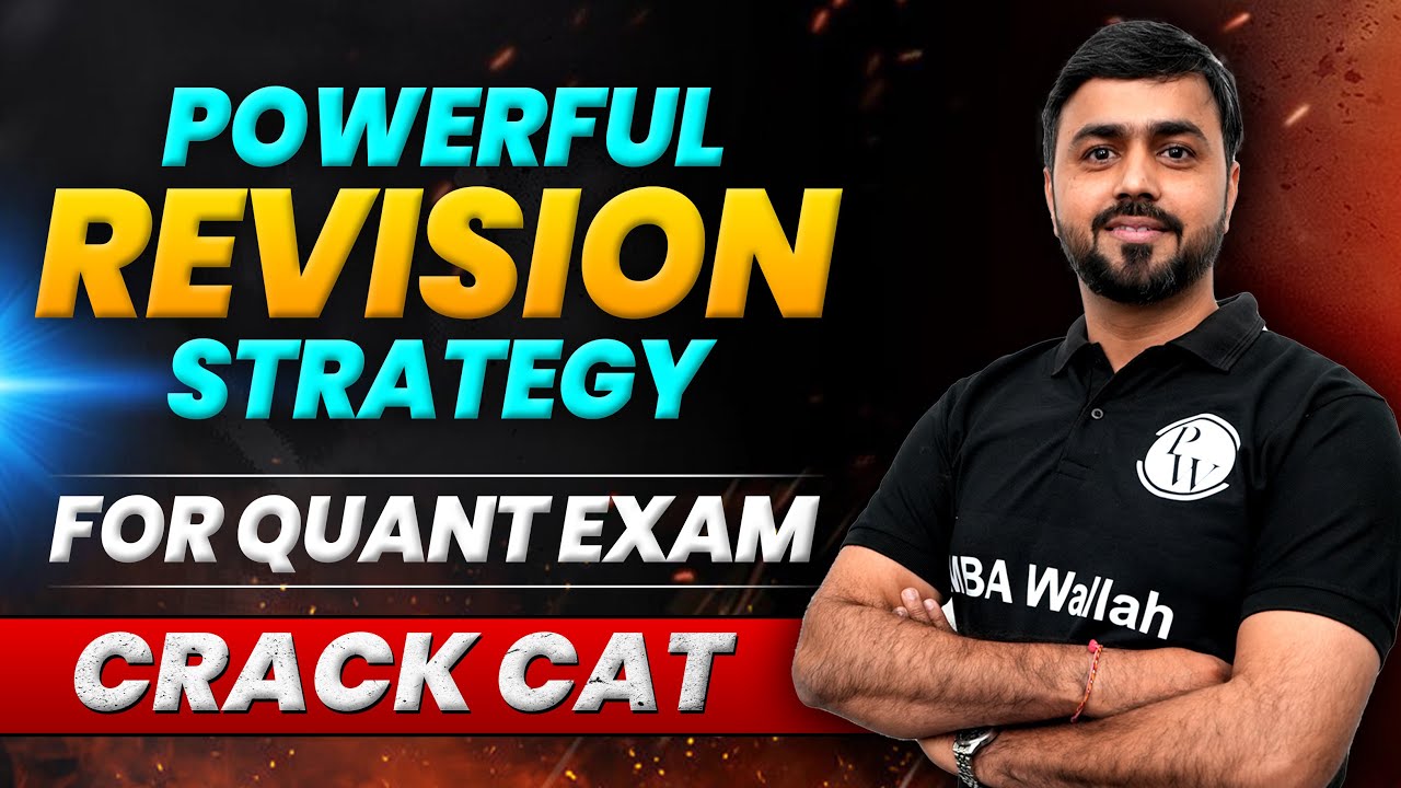 Best Strategy For CAT QUANT 2022 || CAT Preparation - YouTube