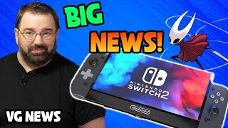 Big Nintendo Switch 2 Leak + Hollow Knight Silksong Coming Soon! | VG News