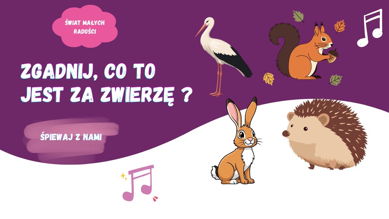 ZGADNIJ, KTO TO? 🐾 Interaktywne zagadki o zwierzętach dla dzieci