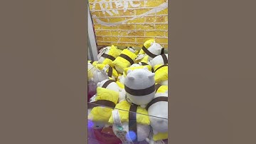 Winning a tamago #summikogurashi on a #clawmachine at #round1.