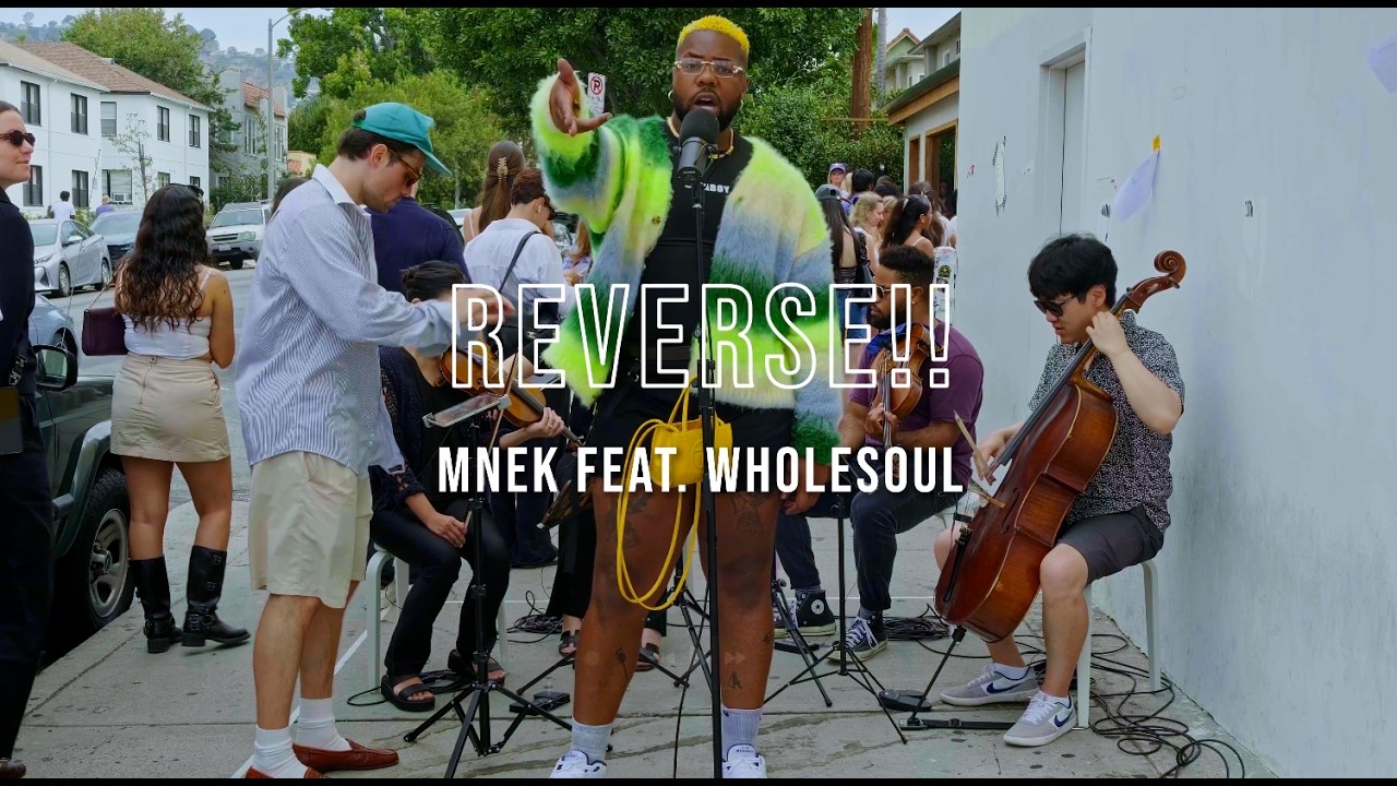 在 YouTube 上觀看「MNEK - 'REVERSE!!' feat. wholesoul String Quartet」 在 YouTube 上觀看「MNEK - 'REVERSE!!' feat. wholesoul String Quartet」