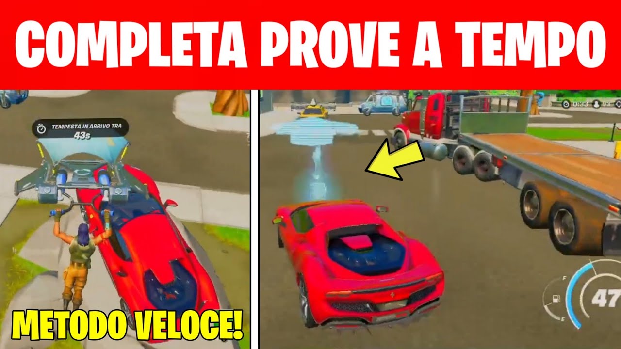 Completa Le Prova A Tempo Sulla Ferrari 296 Gtb Metodo Veloce Fortnite Ita Youtube