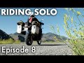 Riding Solo 8 - Motorcycle Campfire Cooking with Firebox Stove