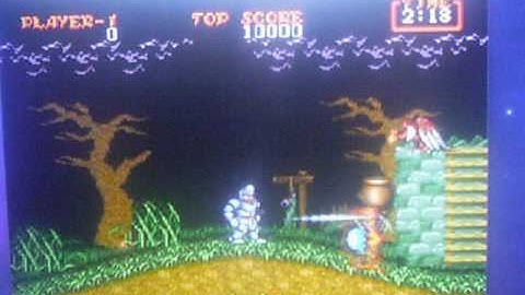 Ghouls N Ghosts Intro Sega Genesis.
