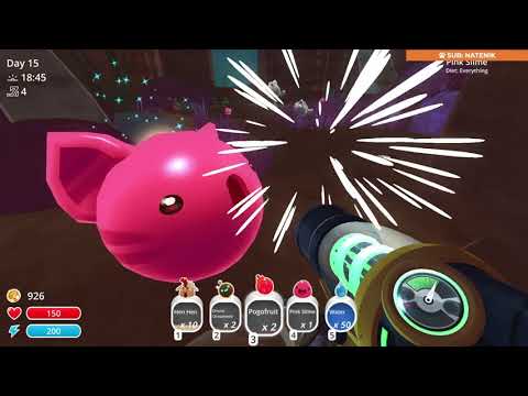 8/30/21 Okay, I'll admit I'm addicted to this game (Slime Rancher)