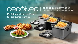 Fritteuse Cleanfry Luxury 4000, Black Und Dark