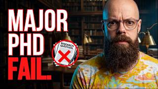 Don't be this IDIOT: PhDs Fail For The Stupidest Reason...