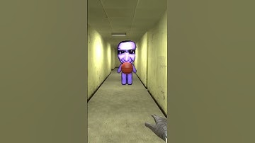 playing basketball with ao oni nextbot in backrooms map #gmod #gmodgameplay #gmodcontent #nextbots