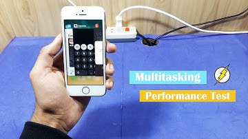 iphone 5s ios 11 - Multitasking Performance Test (2018)!!!