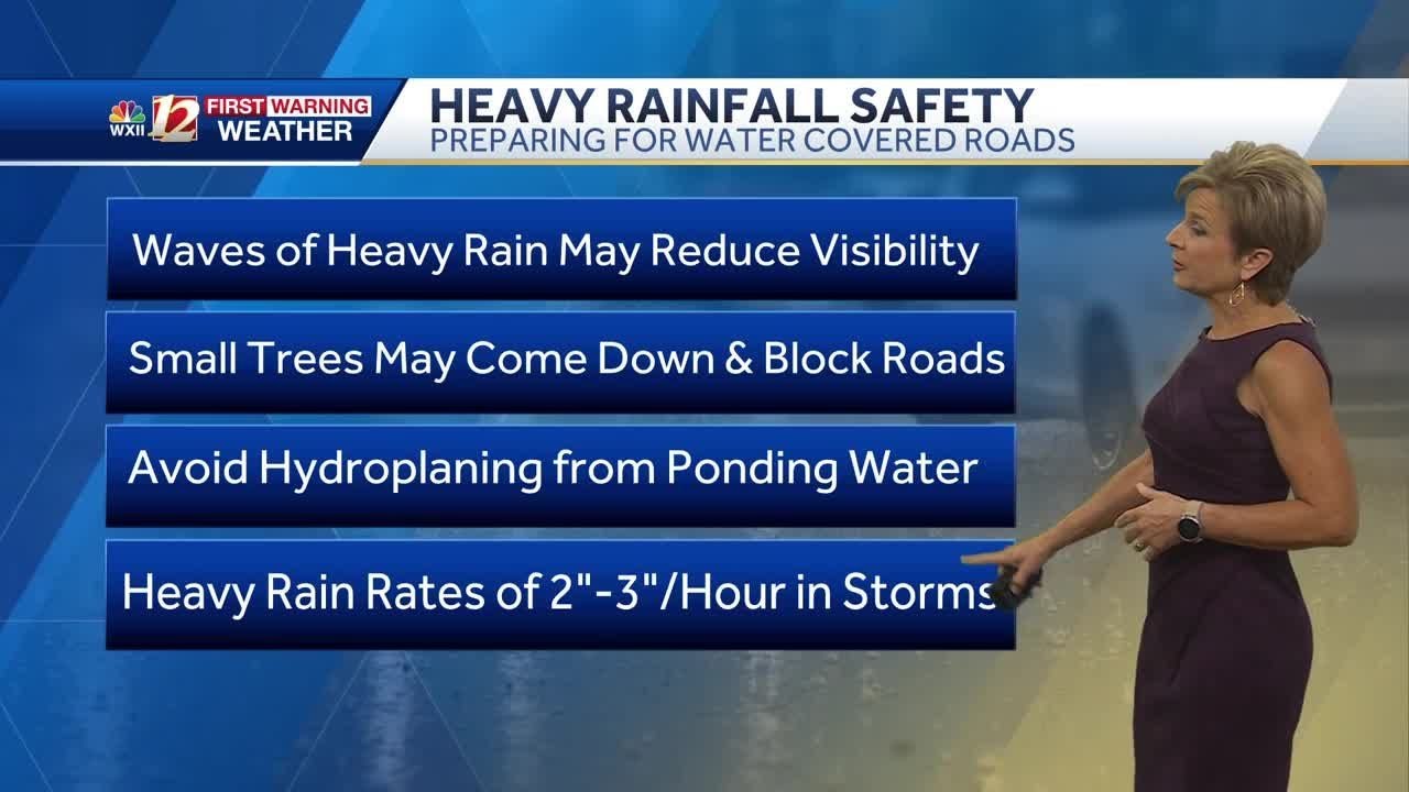 WATCH: Heavy rain threat continues this week - YouTube