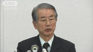 土肥議員「竹島」の宣言文署名で政倫審会長を辞任（11/03/11）