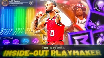 THE MOST OP GUARD BUILD in NBA 2K20 | CHEESIEST INSIDE-OUT PLAYMAKER BUILD | 58+ BADGE UPGRADES