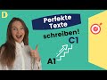 Perfekte Briefe schreiben I Ausdruck verbessern I Deutsch lernen b2, c1