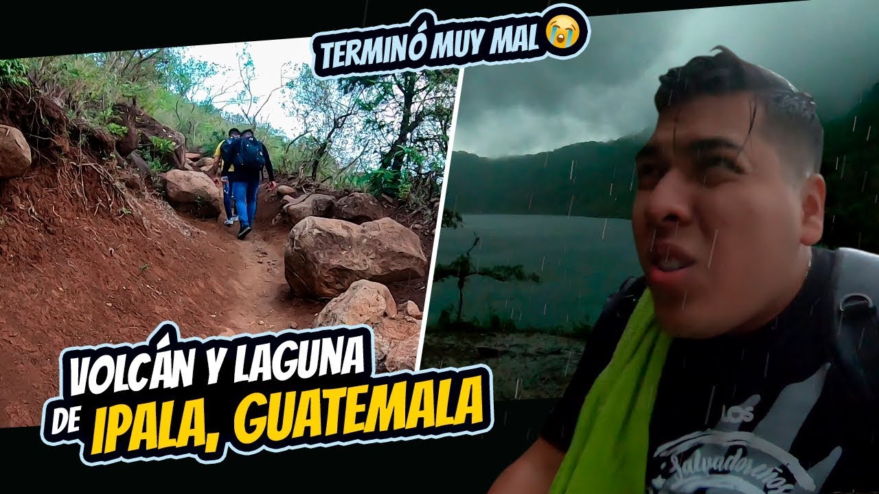 ASÍ SE VE UN HURACAN ARRIBA DE UN VOLCAN EN GUATEMALA (volcán IPALA)