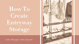 How To Create Entryway Storage With iDesign by Practically Perfect 2,292 views 3 years ago 10 minutes, 13 seconds